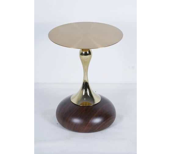 Кофейный столик BRADEX Angel диаметр 40x55 см, металл под дерево FR 1030