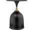 Кофейный столик BRADEX Stupa диаметр 40x54 см, черный, металл FR 1032 3