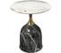 Кофейный столик BRADEX Stupa диаметр 45x54 см, серый мрамор, металл, керамика FR 1034 2