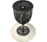 Кофейный столик BRADEX Stupa диаметр 45x54 см, серый мрамор, металл, керамика FR 1034 7