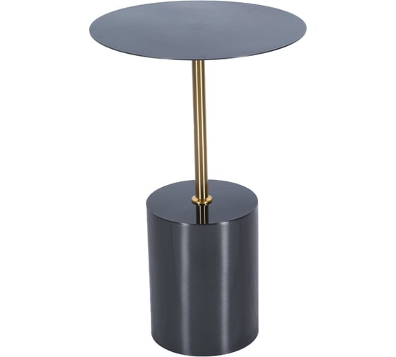 Кофейный столик BRADEX Solid диаметр 40x58 см, черный, металл FR 1040 1