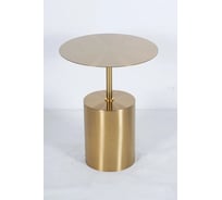 Кофейный столик BRADEX Solid диаметр 40x58 см, золотой, металл FR 1039