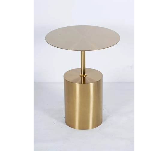 Кофейный столик BRADEX Solid диаметр 40x58 см, золотой, металл FR 1039 1