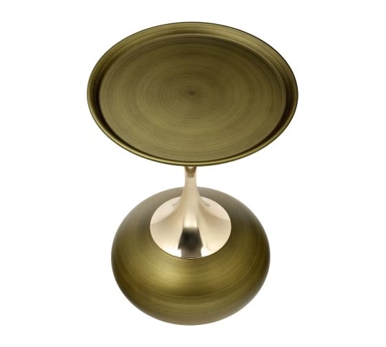 Кофейный столик BRADEX Angel диаметр 40x55 см, латунь, металл FR 1028