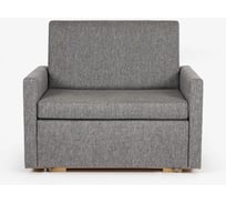 Кресло-кровать для дома Divan24 Виктория раскладное, серый рогожка, 900 мм 77400169