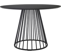 Стол обеденный Bergenson Bjorn Tyra, Ø110 см, черный BB0000119