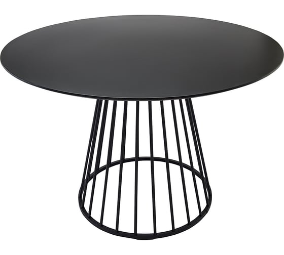 Стол обеденный Bergenson Bjorn Tyra, Ø110 см, черный BB0000119