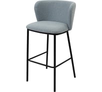 Стул барный Bergenson Bjorn Foggy, букле, голубая пудра BB0000831