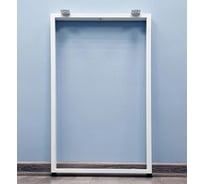 Подстолье для стола Parallax Параллакс, О-образное, Лофт, регулируемое, металлическое, 550х450 мм, 40x20 мм, белое, 1 шт 83WN045041055-PRM