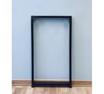 Подстолье для стола Parallax О-образное 925 550 40x20 мм Лофт регулируемое металлическое черное 1 шт. 83BX055051092-PRM