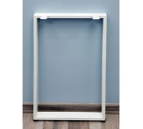 Подстолье для стола Parallax О-образное 925 350 40x20 мм Лофт регулируемое металлическое белое 1 шт. 83WN035031092-PRM