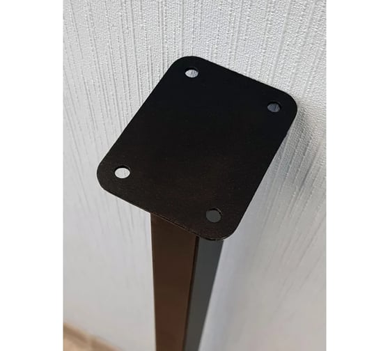 Подстолье для стола Parallax 875 550 40 прямоугольное регулируемое Лофт металлическое барное черное 1 шт. 46BX055051087-PRM
