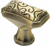 Ручка Laurus ZA0356 кнопка, старинная латунь AB 69583