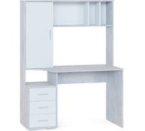 Стол компьютерный СОКОЛ КСТ-16 Бетон/белый 00-00015593