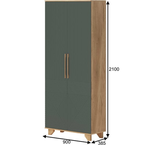 Шкаф Петровская мебель 900 Н0008ДВ/М