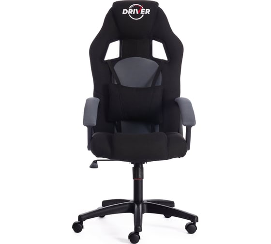 Кресло TetChair DRIVER ткань, черный/серый 2603/12 12856