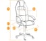 Кресло TetChair DRIVER ткань, черный/серый 2603/12 12856 17