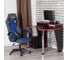 Кресло TetChair RACER GT new кожзам/ткань, металлик/синий, 36/10 13252 2