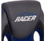 Кресло TetChair RACER GT new кожзам/ткань, металлик/синий, 36/10 13252 10