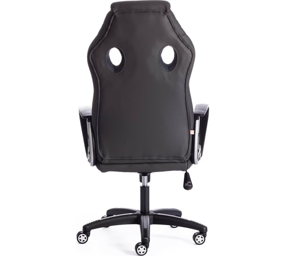 Кресло TetChair RACER кожзам/ткань, металлик/серый 36/12 13232