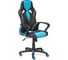 Кресло TetChair RUNNER кожзам/ткань, черный/голубой 36-6/23/12 12406 1