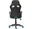 Кресло TetChair RUNNER кожзам/ткань, черный/голубой 36-6/23/12 12406 4