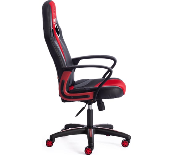 Кресло TetChair RUNNER кожзам/ткань, черный/красный 36-6/08/12 11737 1