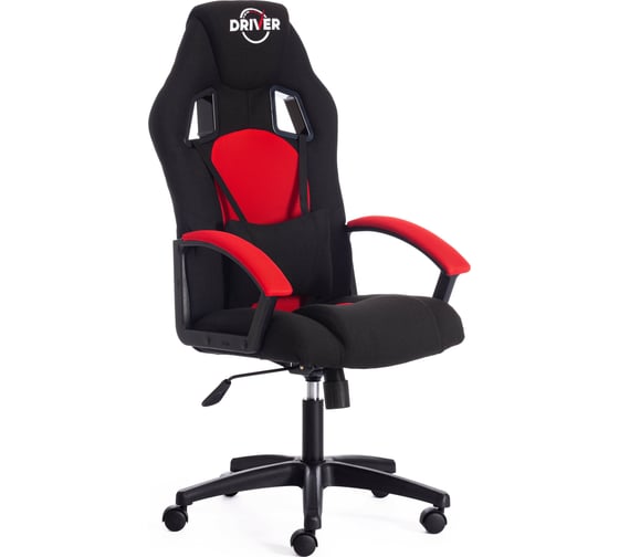 Кресло TetChair DRIVER ткань, черный/красный 2603/08 12857