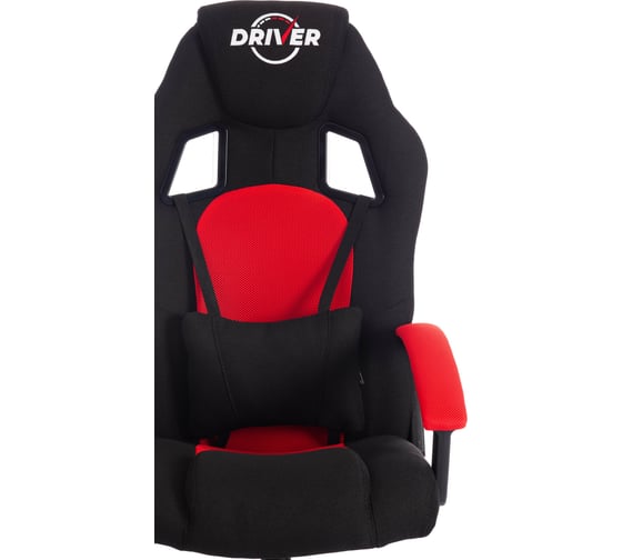 Кресло TetChair DRIVER ткань, черный/красный 2603/08 12857