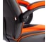 Кресло TetChair RACER GT new кожзам/ткань, металлик/оранжевый, 36/07 13250 9