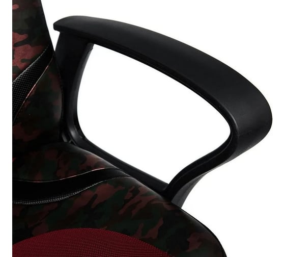 Кресло TetChair RUNNER MILITARY кожзам/ткань, розовый 13429
