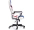 Кресло TetChair RUNNER кожзам/ткань, белый/синий/красный 36-01/10/08 12266 2