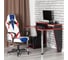 Кресло TetChair RUNNER кожзам/ткань, белый/синий/красный 36-01/10/08 12266 19