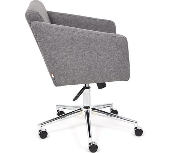 Кресло TetChair MILAN хром, ткань ORLEANS серый C-7 14160