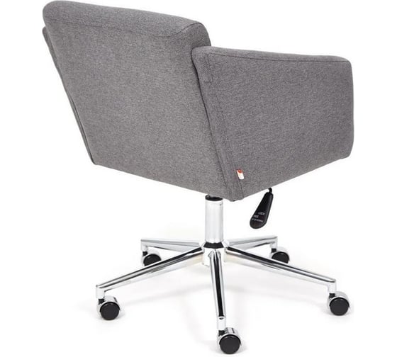 Кресло TetChair MILAN хром, ткань ORLEANS серый C-7 14160