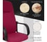 Кресло TetChair LEADER ткань, бордо, 2604 4942 8