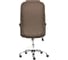 Кресло TetChair BERGAMO хром, ткань, коричневый 3М7-147 13004 5