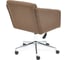 Кресло TetChair MILAN хром, ткань ORLEANS, коричневый, D-6 14161 4