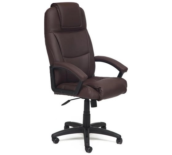 Кресло TetChair BERGAMO кожзам, коричневый 36-36 3054