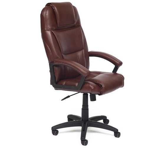 Кресло TetChair BERGAMO кожзам, коричневый 2 TONE 10200