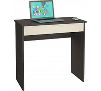 Письменный стол MFMaster Милан-84Я венге/дуб молочный МСТ-СЯМ-84-ВД-16