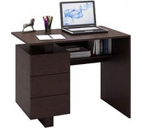Компьютерный стол MFMaster Ренцо-1 венге МСТ-СРЕ-01-ВМ-16
