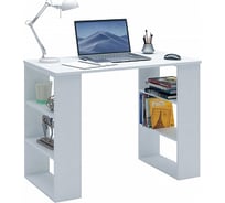 Компьютерный стол MFMaster Уно-7 белый МСТ-УСК-07-БТ-02