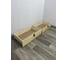 Ящик под кровать Solarius выкатной на колесиках для хранения вещей, 57x92,5x20,8 см, без покраски, 2 шт. (для кровати Классика-200) yashik2 3