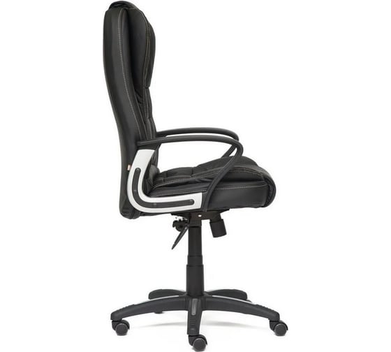 Кресло TetChair BARON кожзам, черный/черный перфорированный 36-6/36-6/06 9778