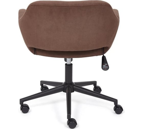Кресло TetChair MODENA флок, коричневый 6 14221