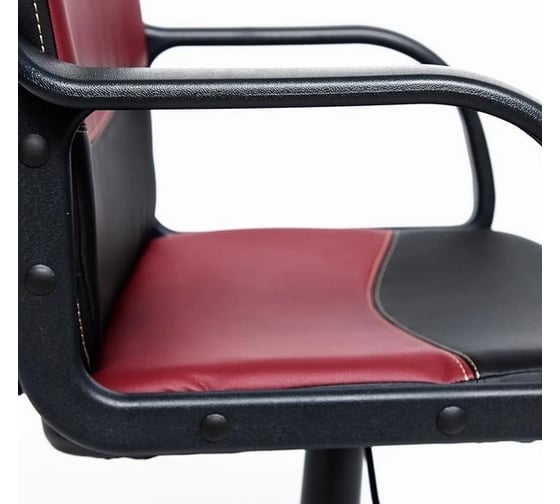 Кресло TetChair BAGGI кожзам, черный/бордо 36-6/36-7 9564