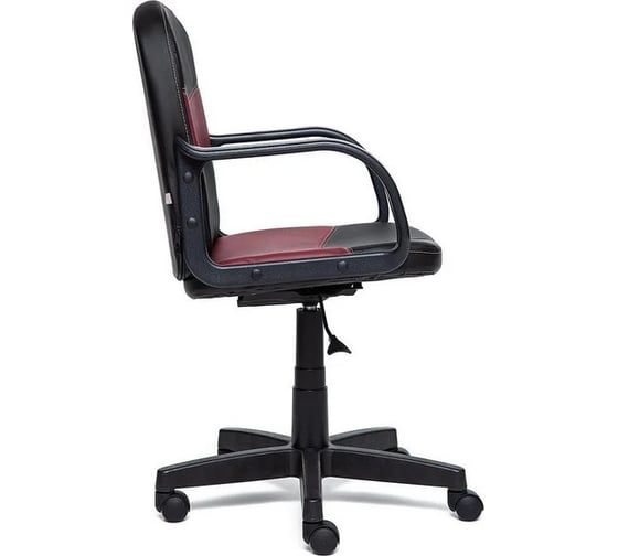 Кресло TetChair BAGGI кожзам, черный/бордо 36-6/36-7 9564