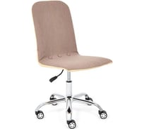 Кресло TetChair RIO экошерсть/кожзам, коричневый/бежевый 1811-5/36-34 13556