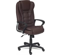 Кресло TetChair BARON кожзам, коричневый/коричневый перфорированный 36-36/36-36/06 9782